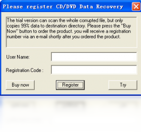CD/DVD Data Recovery