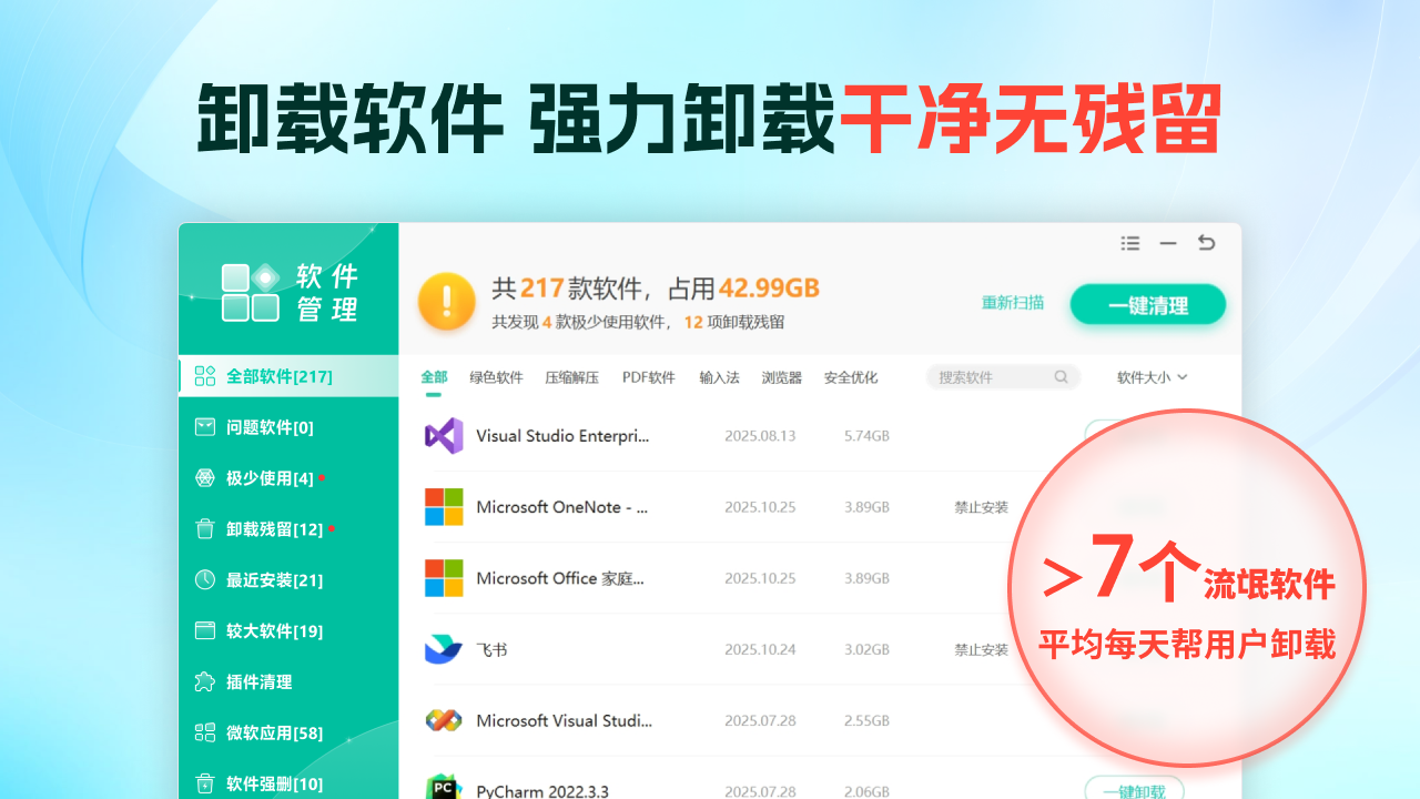 Windows优化大师·C盘垃圾清理